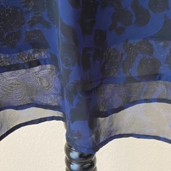 Lane Bryant, Blue and Black Tank Top, Shell, Size 22 - Picture 3 of 8